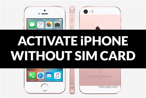 use iphone without activating